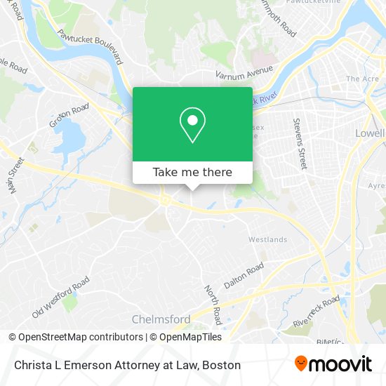 Christa L Emerson Attorney at Law map