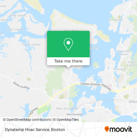 Dynatemp Hvac Service map