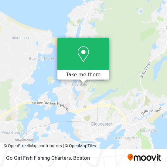 Mapa de Go Girl Fish Fishing Charters