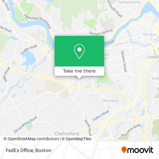 FedEx Office map