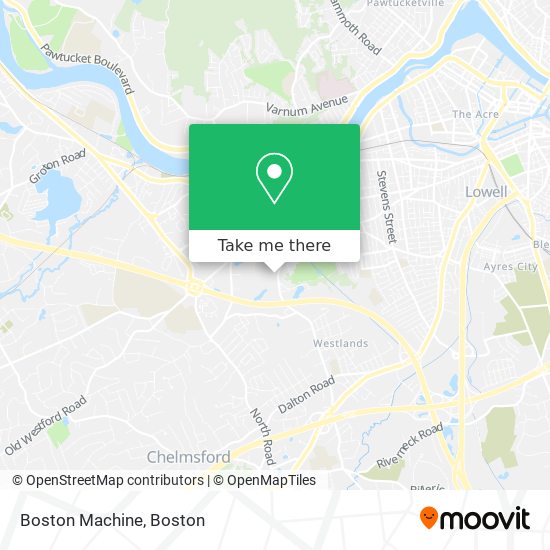 Mapa de Boston Machine