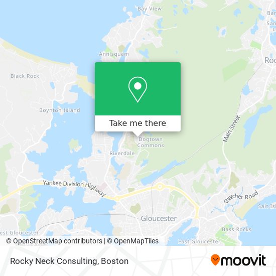 Rocky Neck Consulting map