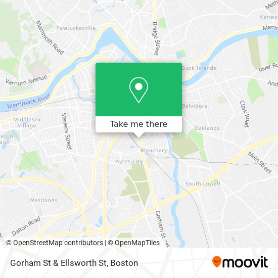 Mapa de Gorham St & Ellsworth St