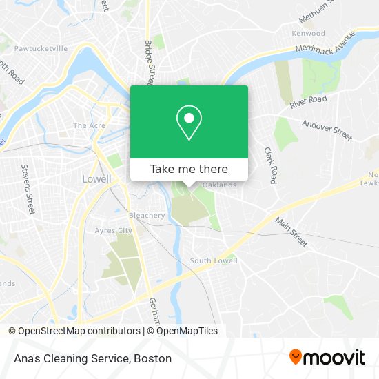 Mapa de Ana's Cleaning Service