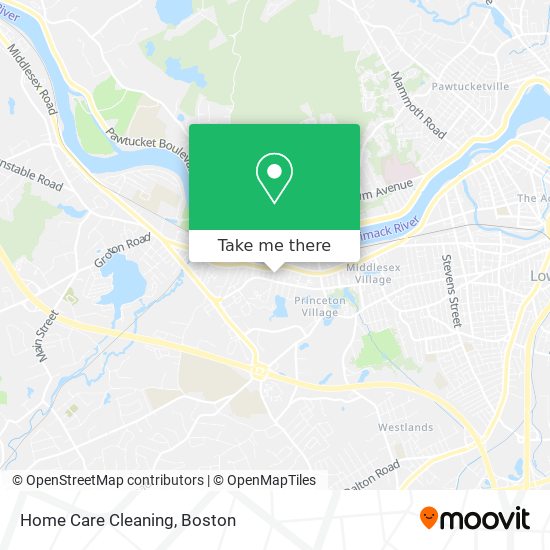 Mapa de Home Care Cleaning