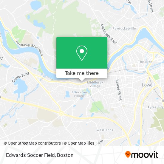 Mapa de Edwards Soccer Field