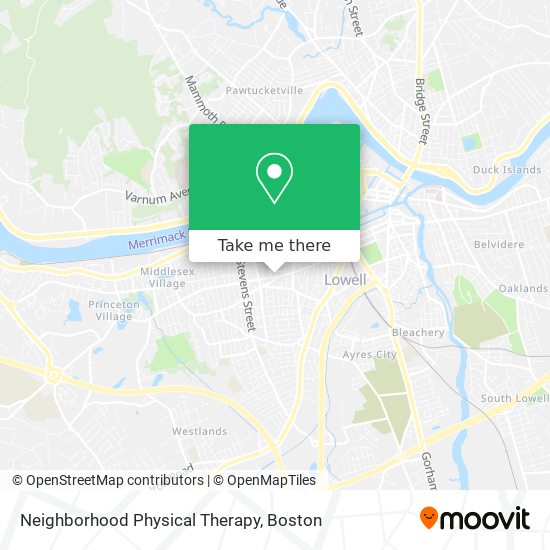 Mapa de Neighborhood Physical Therapy