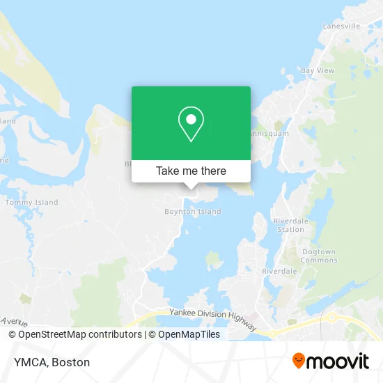 YMCA map