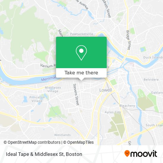 Mapa de Ideal Tape & Middlesex St