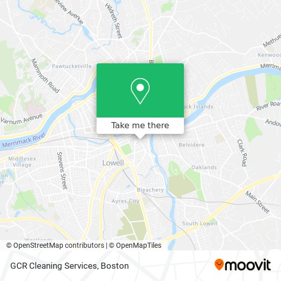 GCR Cleaning Services map