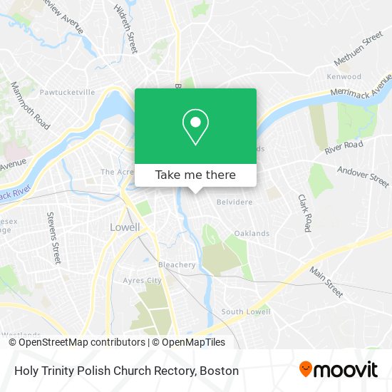 Mapa de Holy Trinity Polish Church Rectory