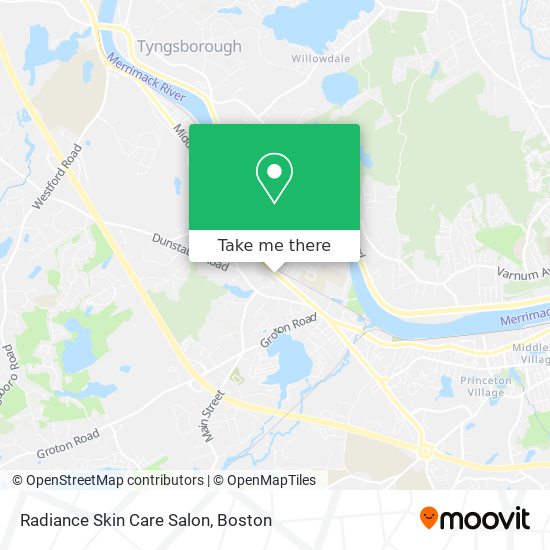 Radiance Skin Care Salon map