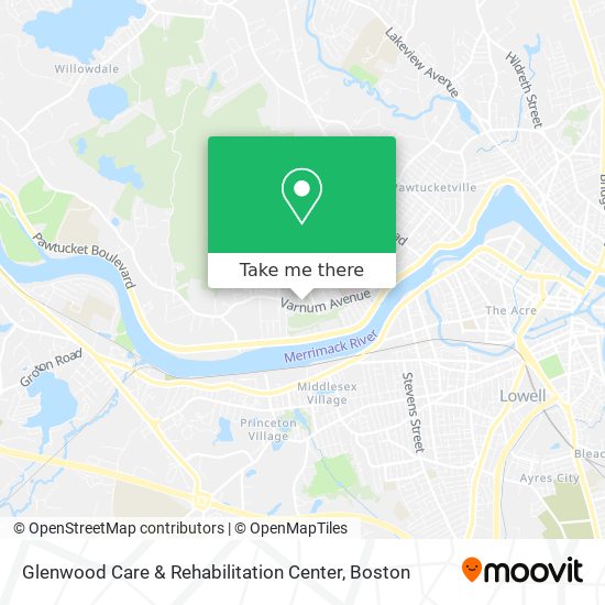 Mapa de Glenwood Care & Rehabilitation Center