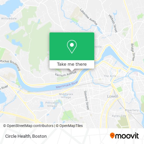 Mapa de Circle Health