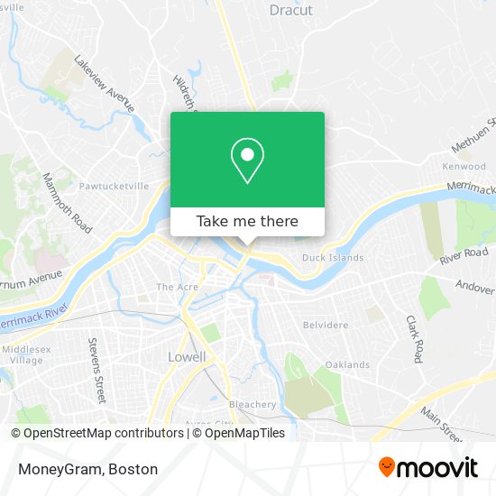 MoneyGram map