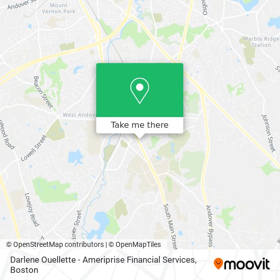 Darlene Ouellette - Ameriprise Financial Services map