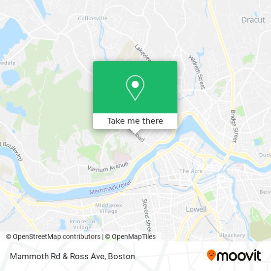 Mapa de Mammoth Rd & Ross Ave