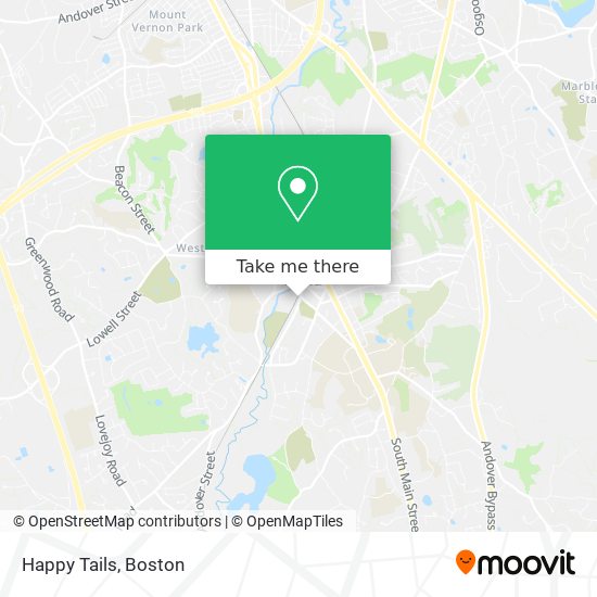 Happy Tails map