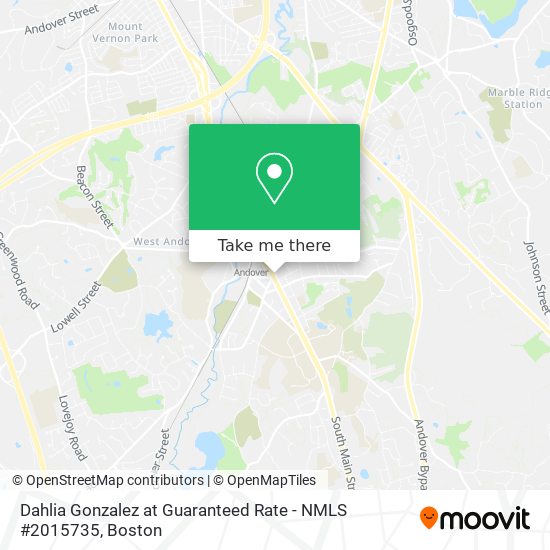 Dahlia Gonzalez at Guaranteed Rate - NMLS #2015735 map