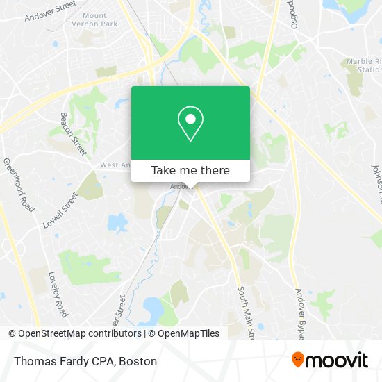 Thomas Fardy CPA map