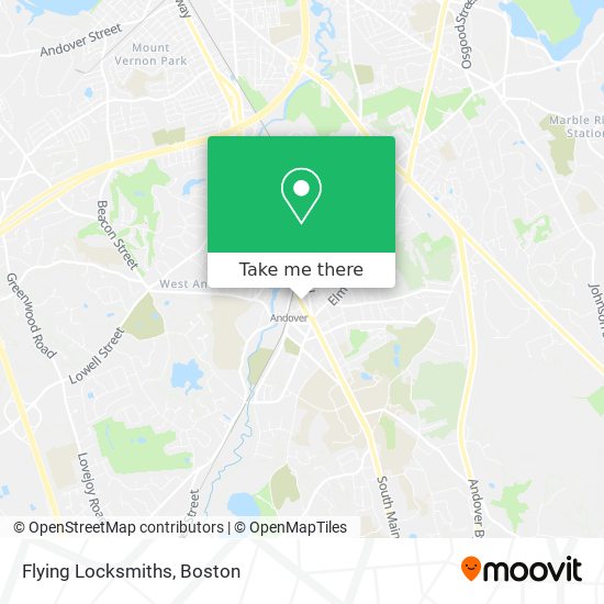 Flying Locksmiths map