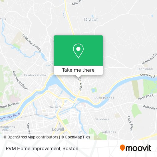 RVM Home Improvement map