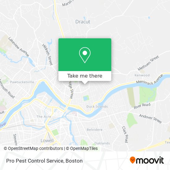 Pro Pest Control Service map