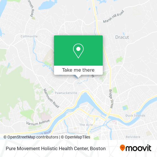 Mapa de Pure Movement Holistic Health Center