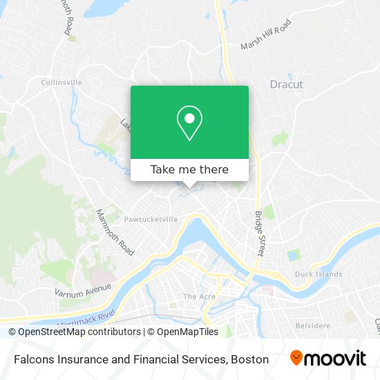 Mapa de Falcons Insurance and Financial Services