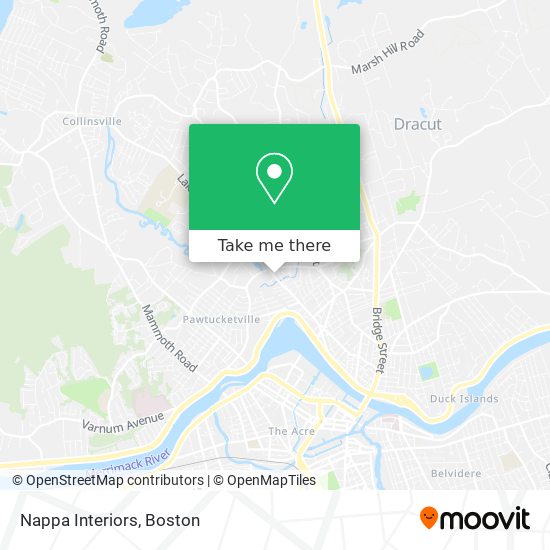 Nappa Interiors map