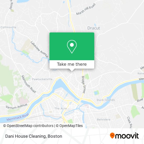 Dani House Cleaning map