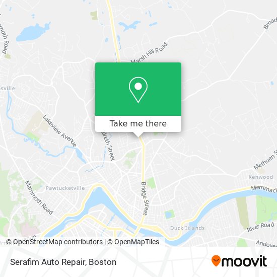 Serafim Auto Repair map