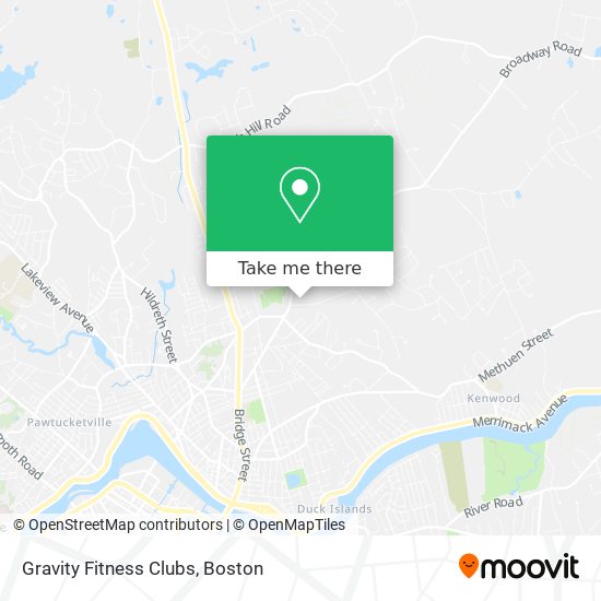 Mapa de Gravity Fitness Clubs