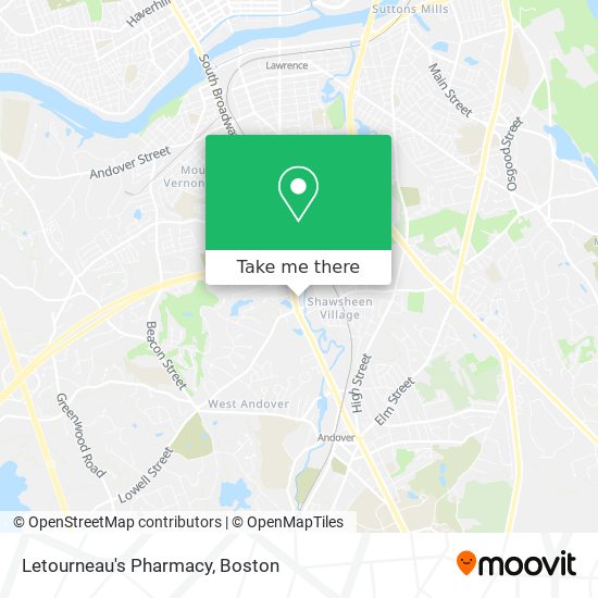 Letourneau's Pharmacy map