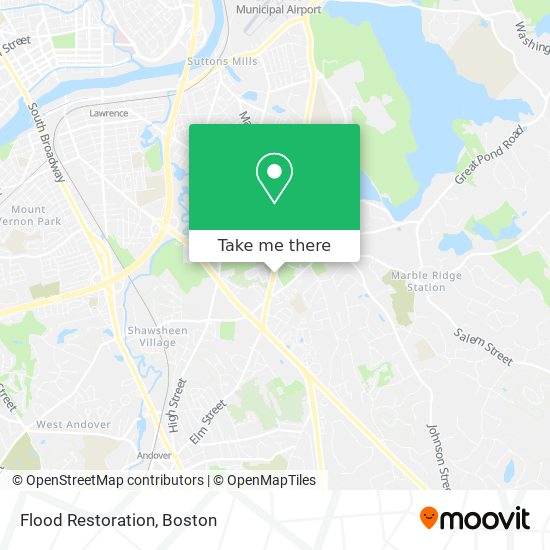 Flood Restoration map