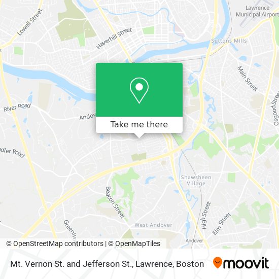 Mapa de Mt. Vernon St. and Jefferson St., Lawrence