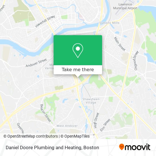 Mapa de Daniel Doore Plumbing and Heating