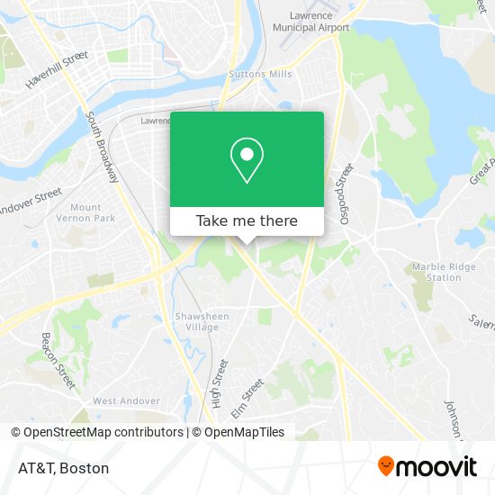 AT&T map