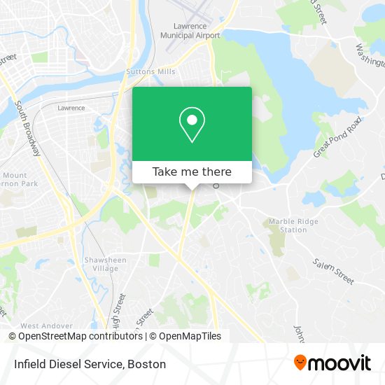 Mapa de Infield Diesel Service