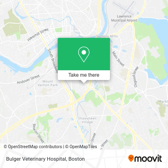 Bulger Veterinary Hospital map