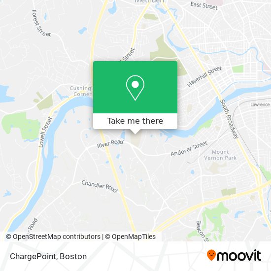 ChargePoint map