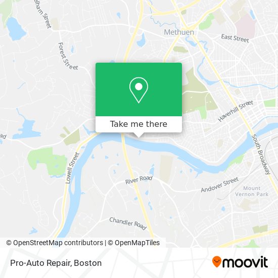 Pro-Auto Repair map