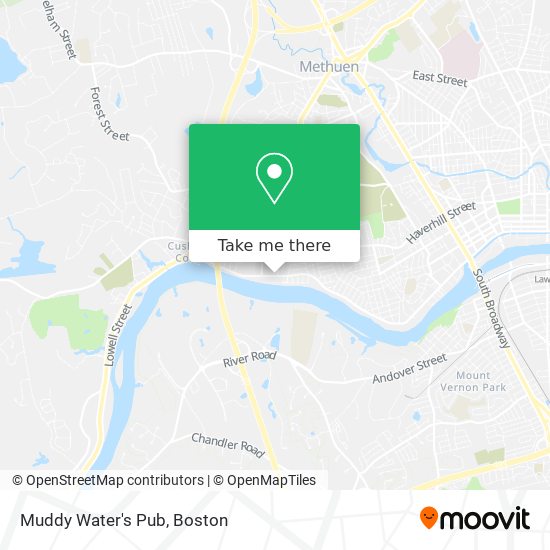 Mapa de Muddy Water's Pub