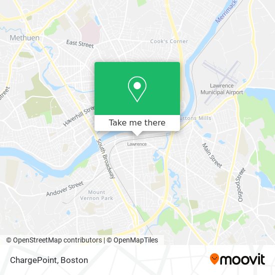 ChargePoint map