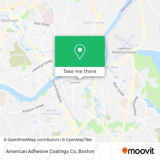 American Adhesive Coatings Co map