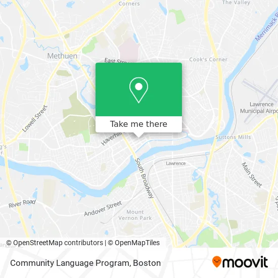 Mapa de Community Language Program