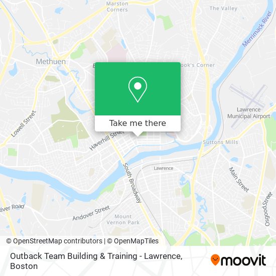 Outback Team Building & Training - Lawrence map