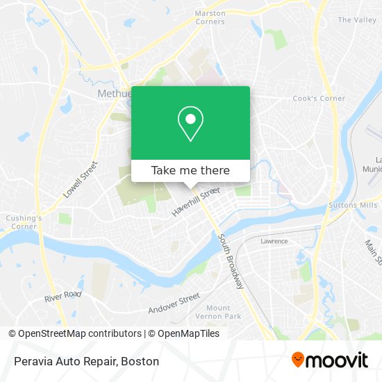 Peravia Auto Repair map