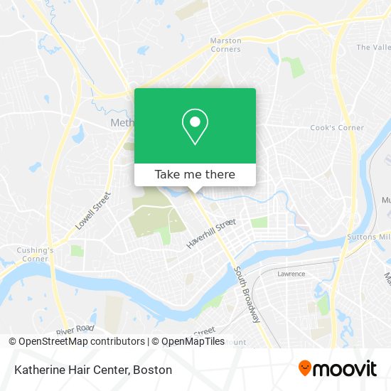 Mapa de Katherine Hair Center