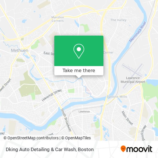 Mapa de Dking Auto Detailing & Car Wash